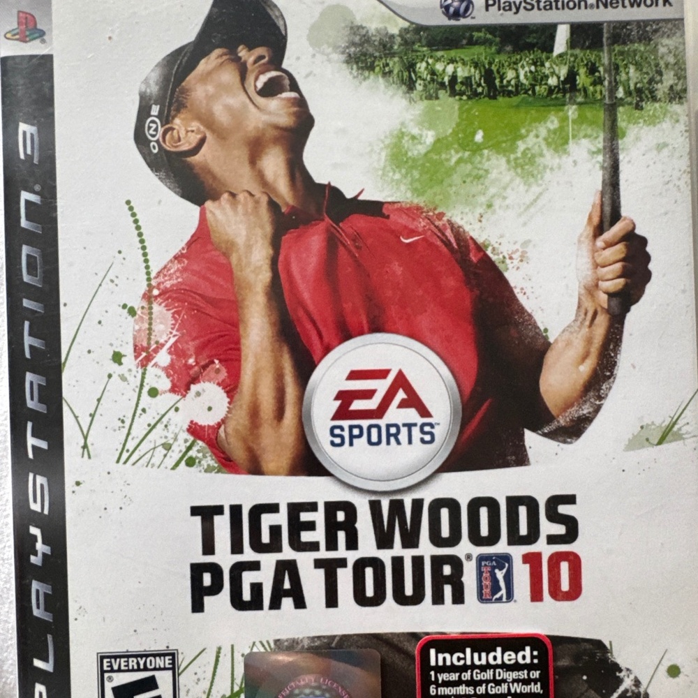 Tiger Woods PGA Tour 10 for PS 3